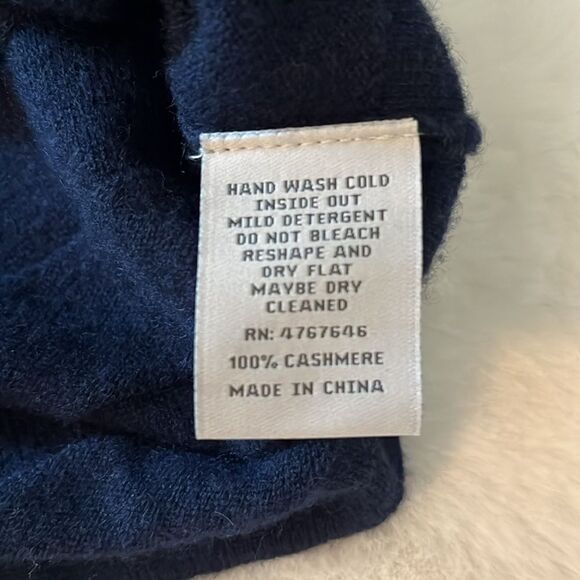 J CASHMERE 100% Pure Cashmere Horizontal Rib Boatneck Raglan Sweater Size Large - Picture 16 of 16